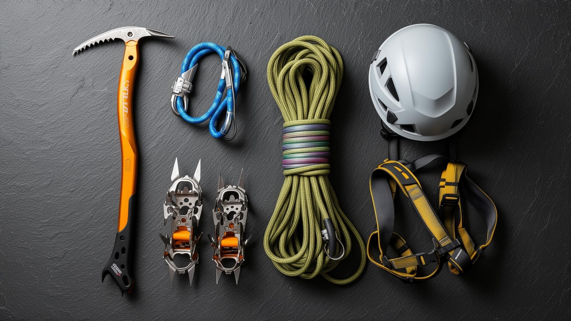 Équipement d'alpinisme pour le Mont Blanc