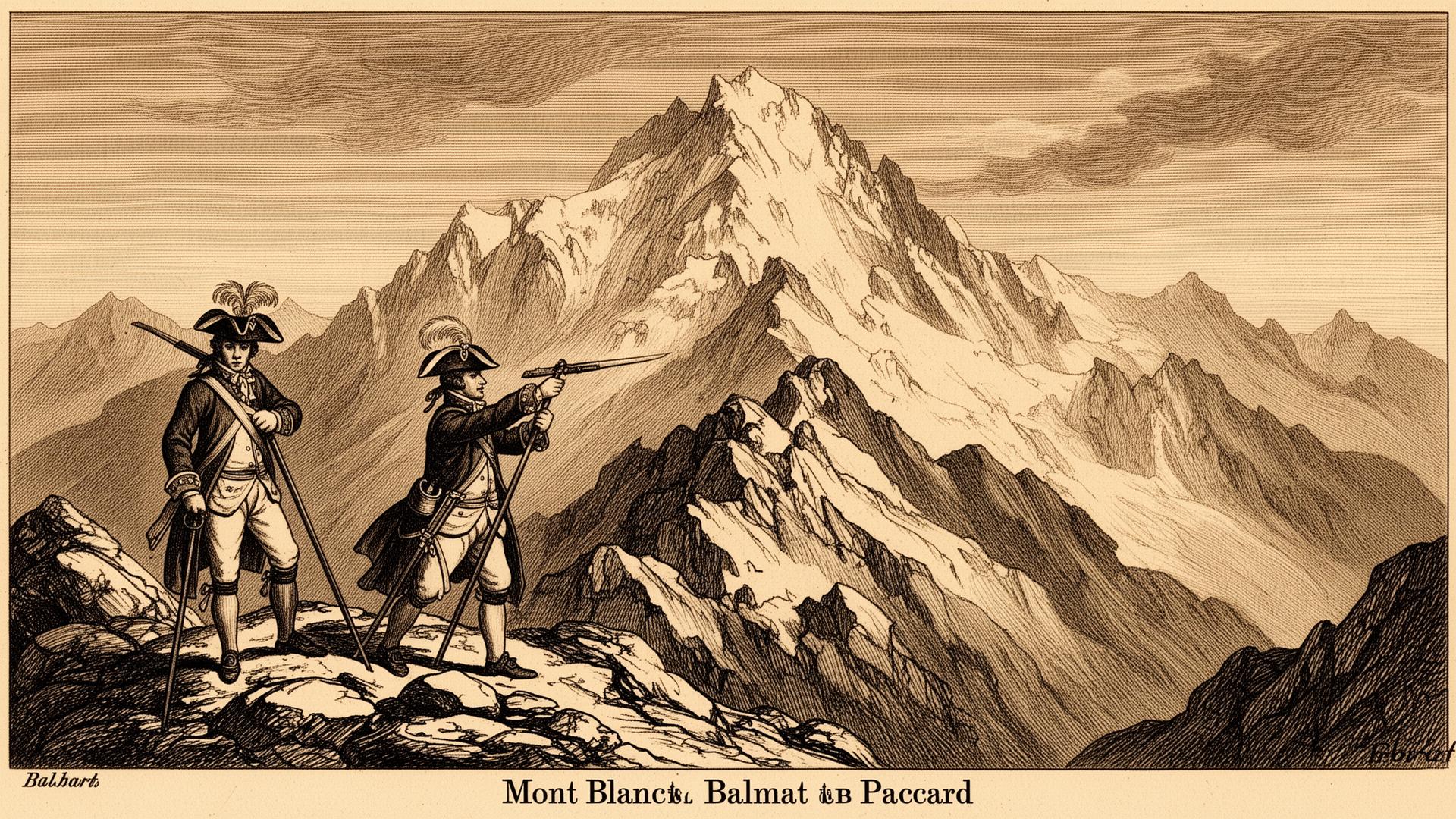 Témoignage historique de l'ascension du Mont Blanc